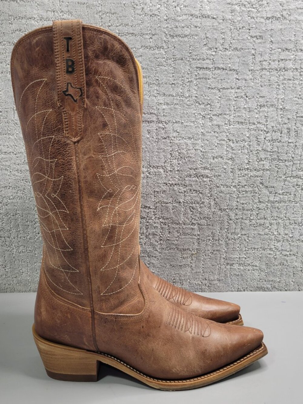 Tecovas The Annie Monarch Women's Size US 8.5B Scotch Goat Cowgirl Boots. - Picture 5 of 15